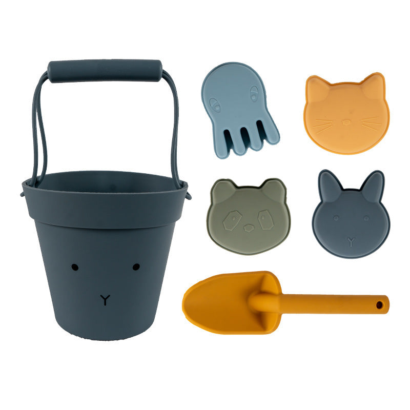 SILICONE BEACH TOY SET