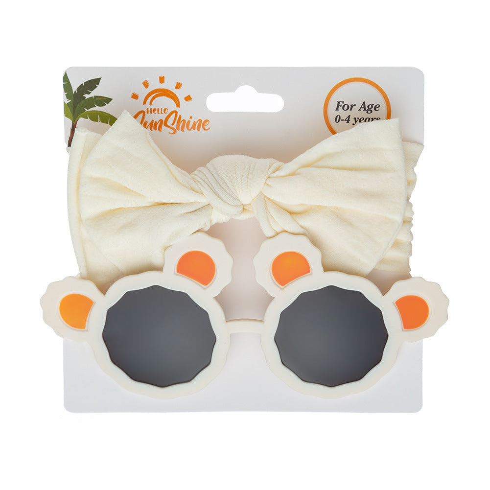 CHILDREN’S SUNGLASSES & HEADBAND SET