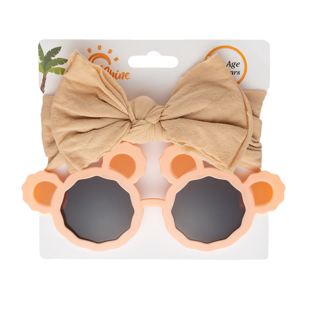 CHILDREN’S SUNGLASSES & HEADBAND SET