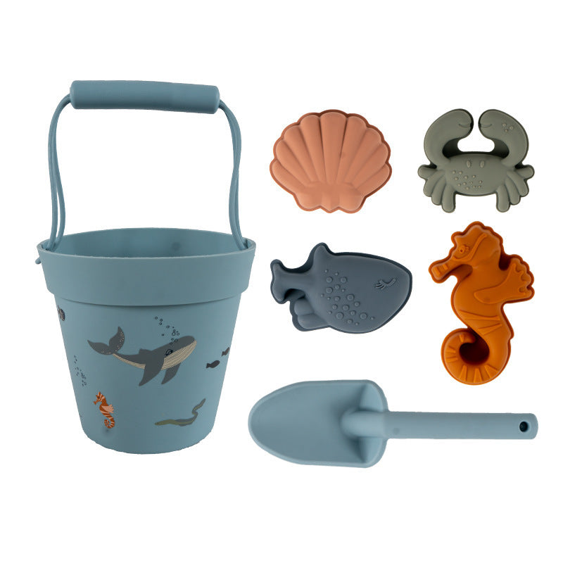 SILICONE BEACH TOY SET