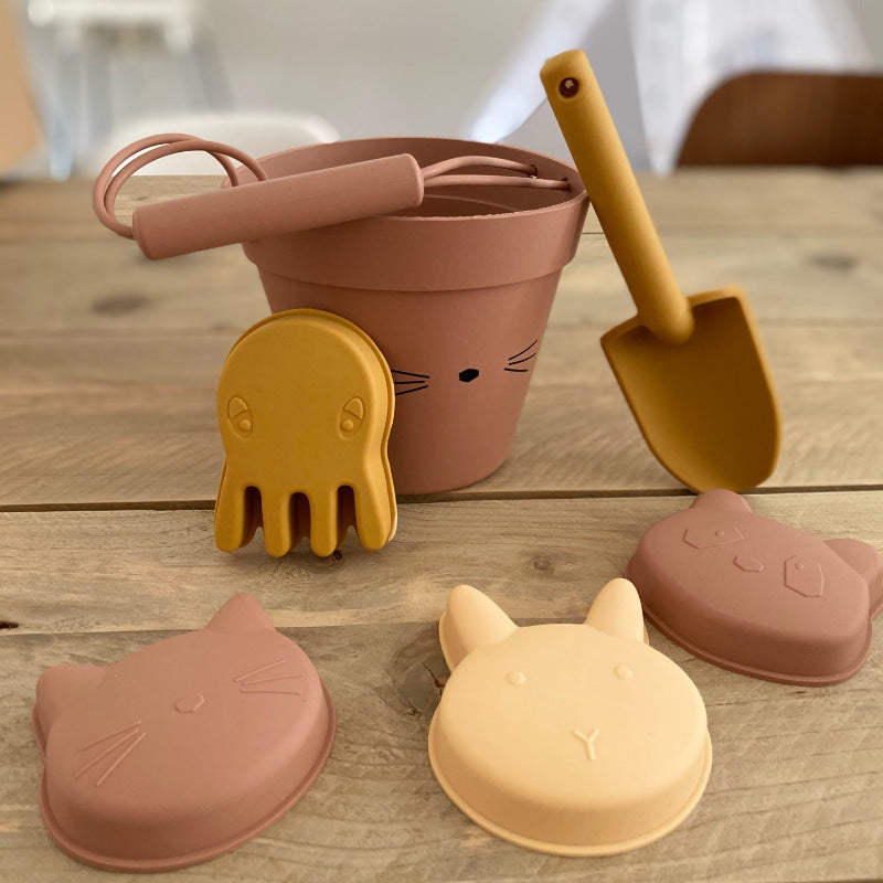 SILICONE BEACH TOY SET