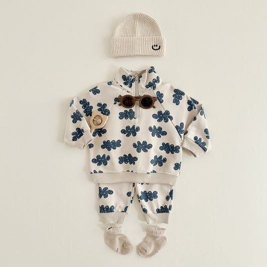 SET HALF ZIP SWEATSHIRT AND JOGGERS