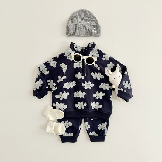 SET HALF ZIP SWEATSHIRT AND JOGGERS